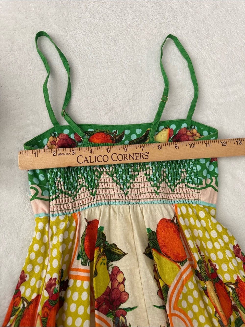Alemais Lemonis Linen Summer Dress Size 0 - Picture 12 of 14